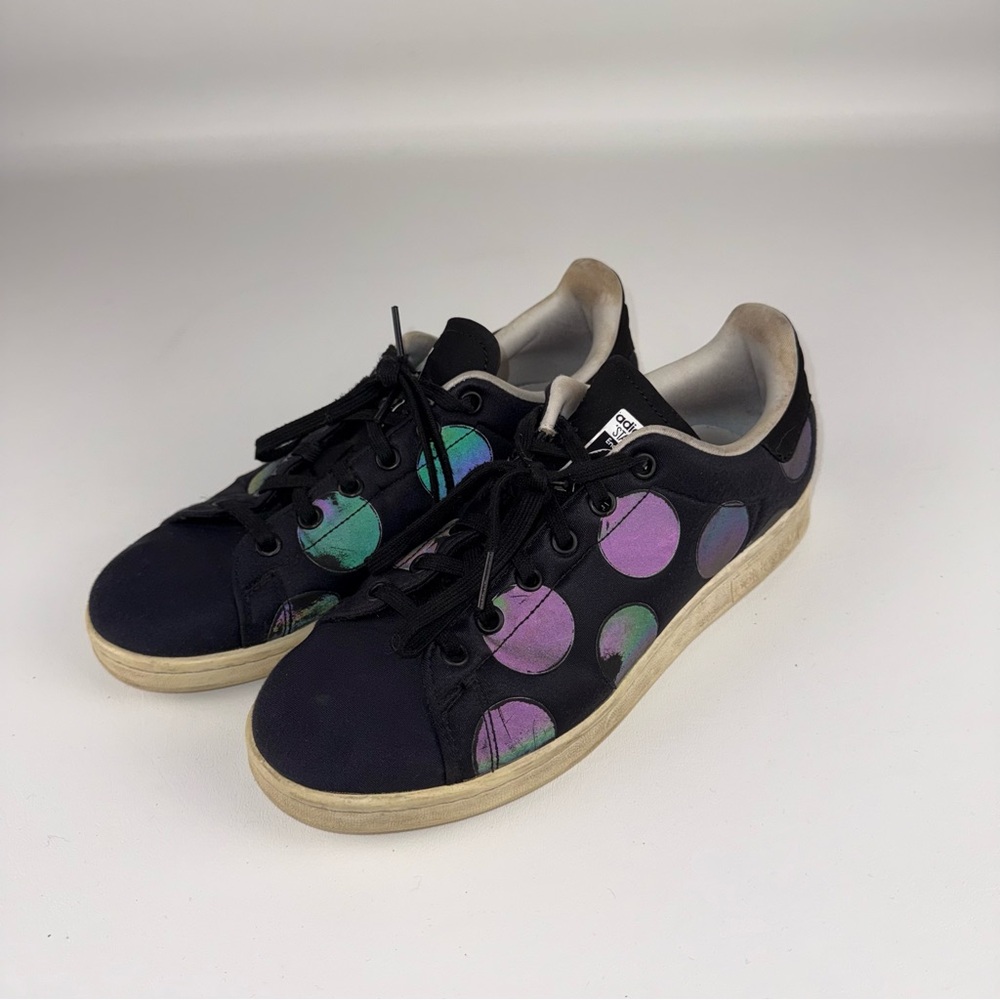 Adidas Stan Smith Iridescent Polka Dot Sneakers